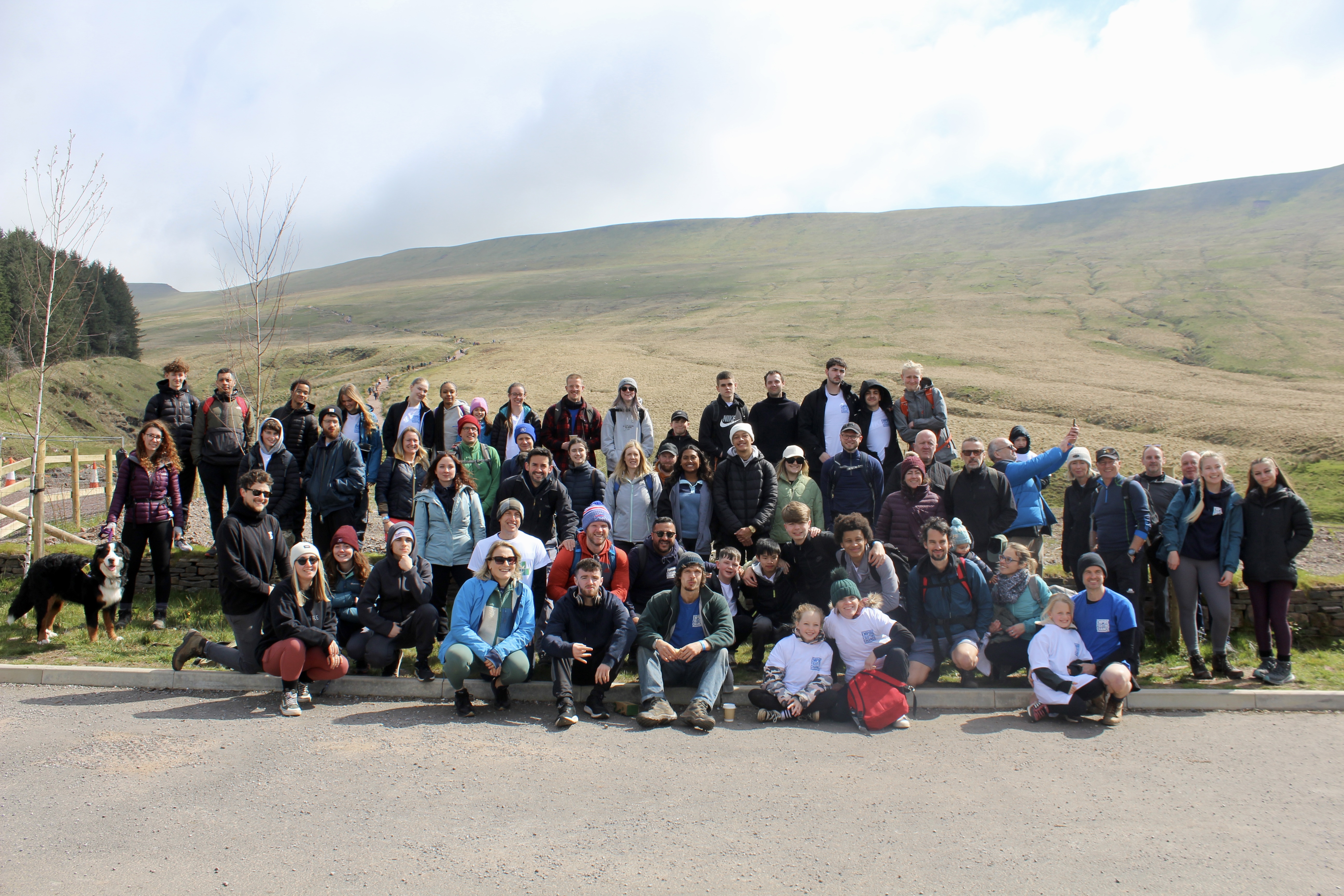 Group Start Line Pen Y Fan